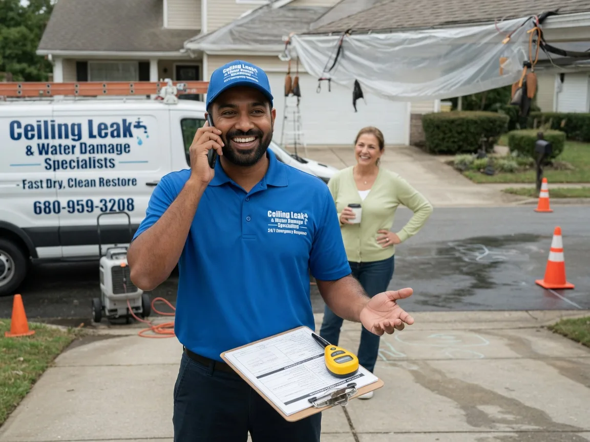 Ceiling Leak Cleanup Gulfport, MS FAQs